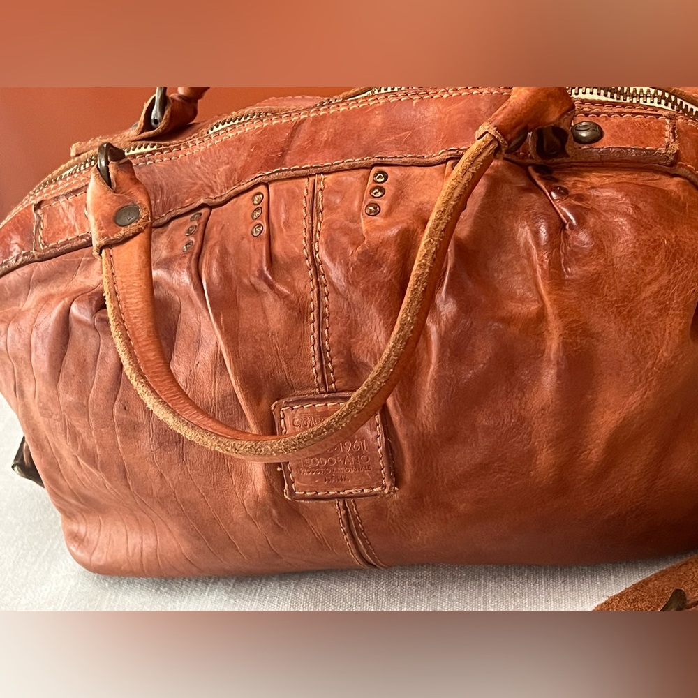 Campomaggi Leather Hand Bag - Picture 2 of 16